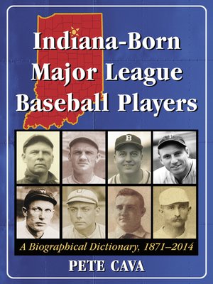cover image of Indiana-Born Major League Baseball Players